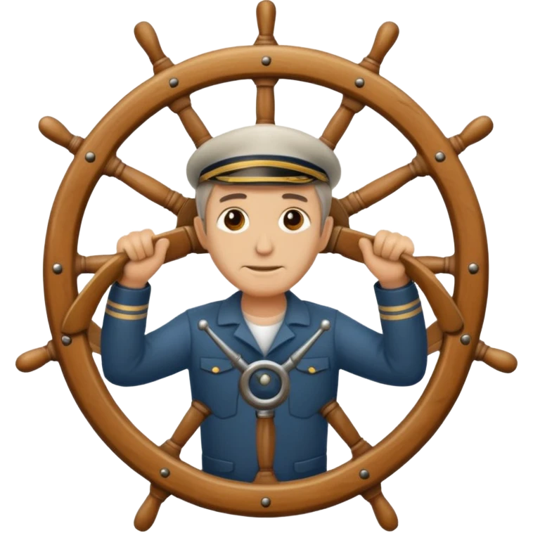 Helmsman emoji