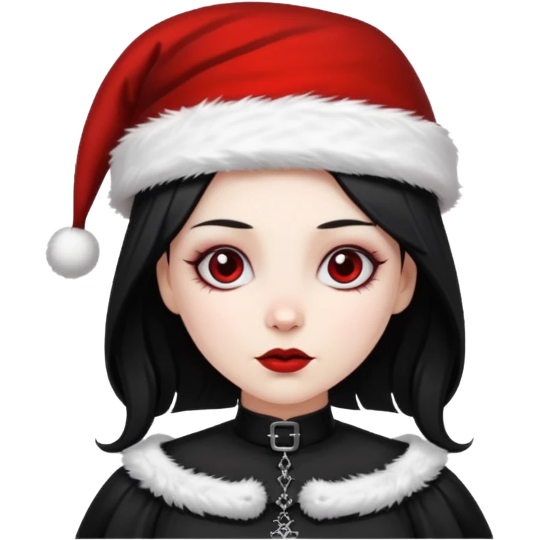 Goth Dommy mommy Santa Clause emoji