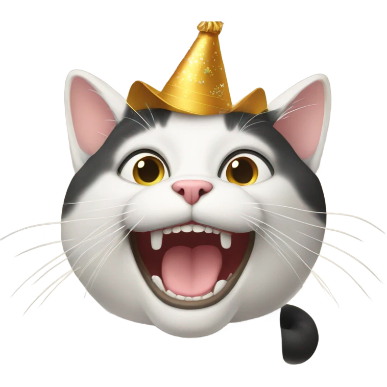 Happy new year cat  emoji