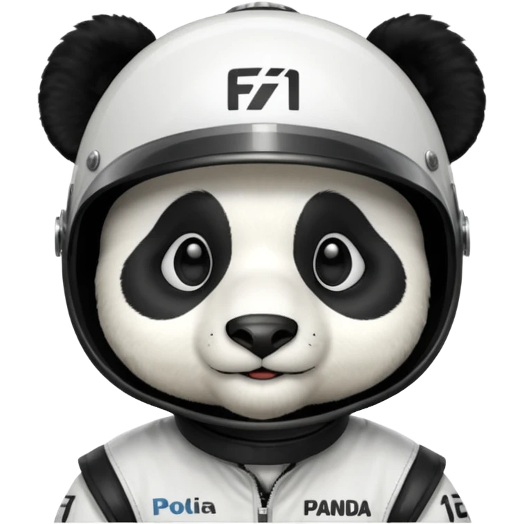 f1 driver panda emoji