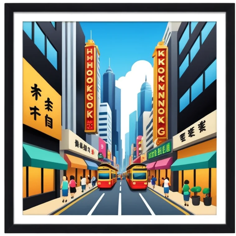 Hongkong Hollywood Street emoji