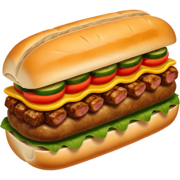 make me a kebab in bread

 emoji