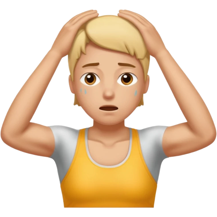 strenuous exercise unsuitable emoji