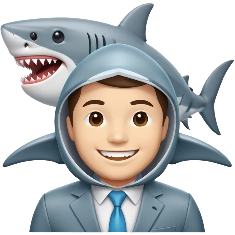 добрая акула бизнеса emoji