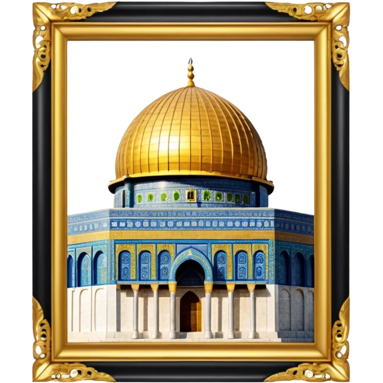 Dome of the rock, Palestine emoji
