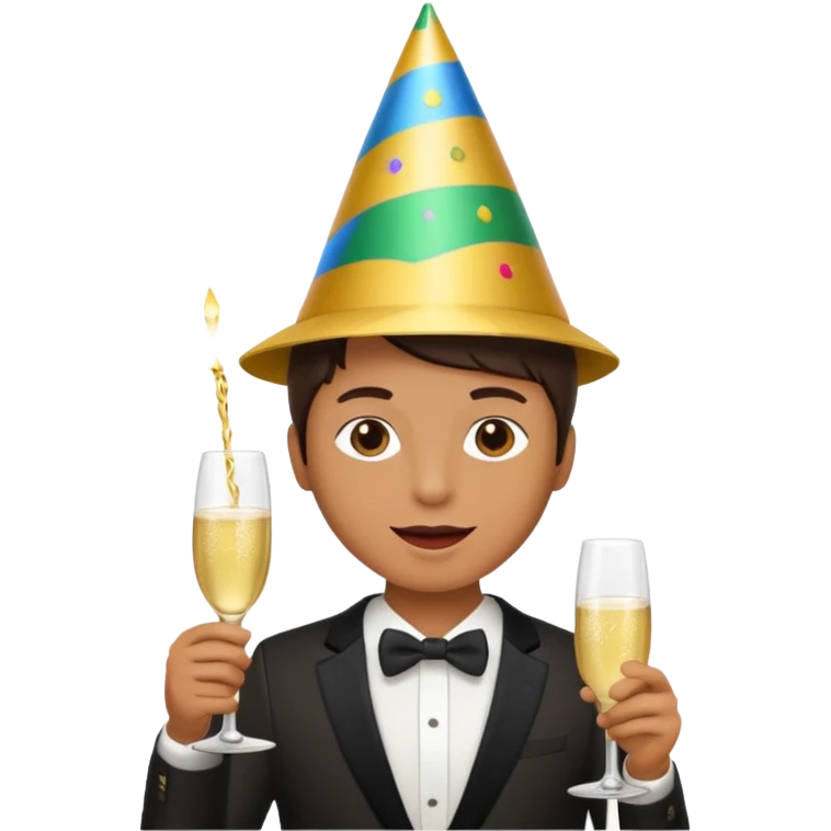 Happy New Year  emoji