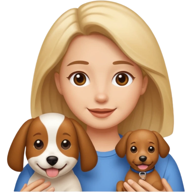 Me and my dog  emoji