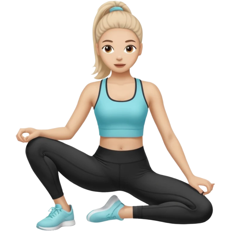 girl pilates emoji
