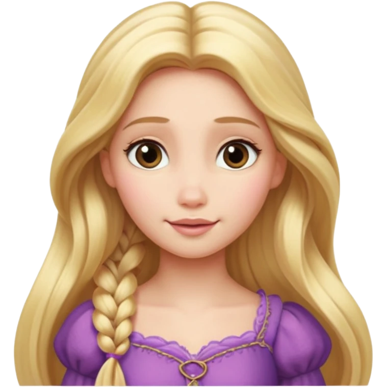 Rapunzel emoji