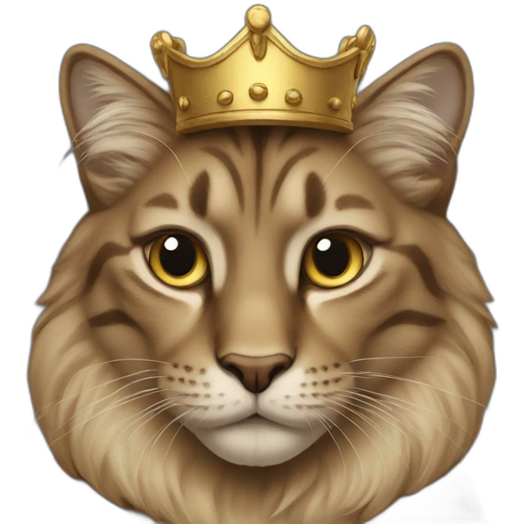 King of the cats emoji