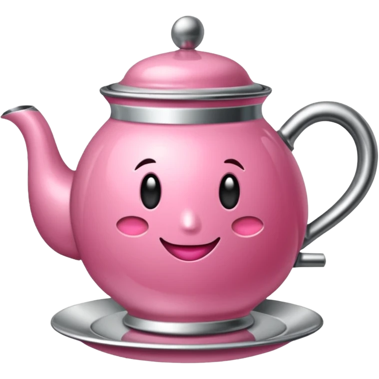 pembe çaydanlık emoji