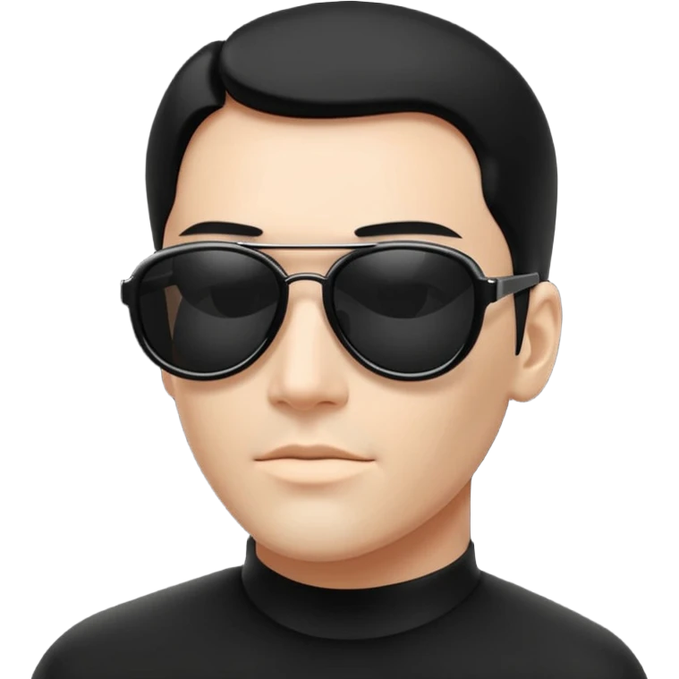 Matrix sunglasses emoji