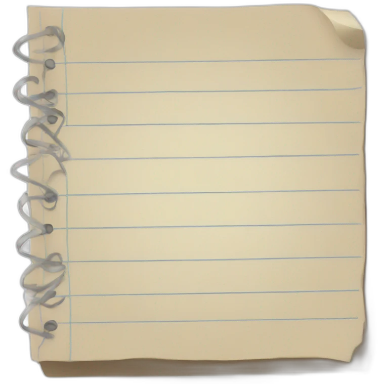empty notes emoji