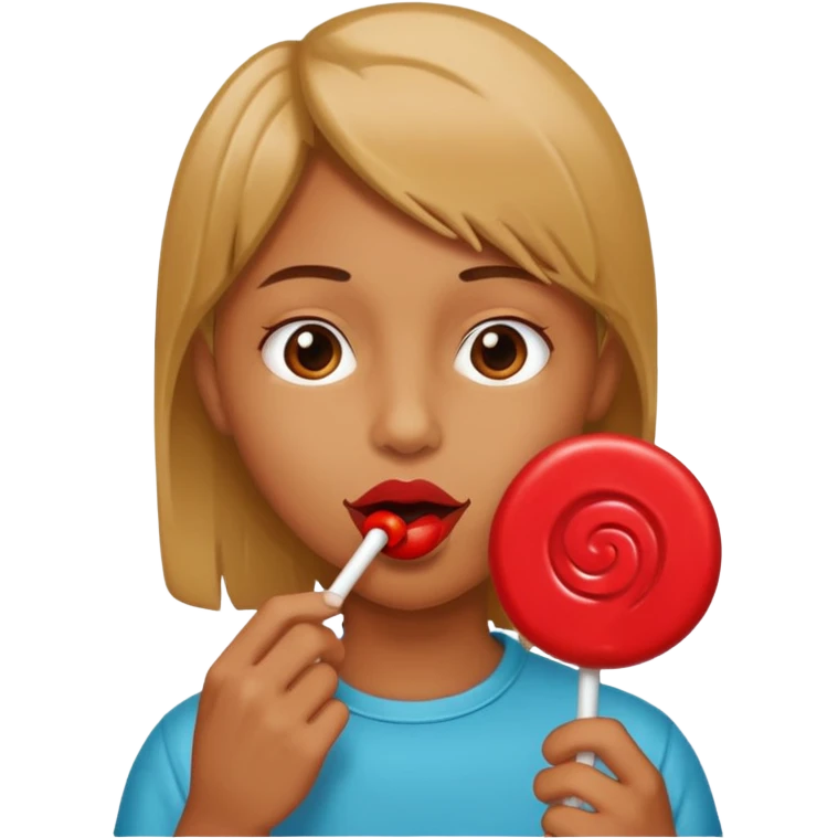 Dih sucking emoji