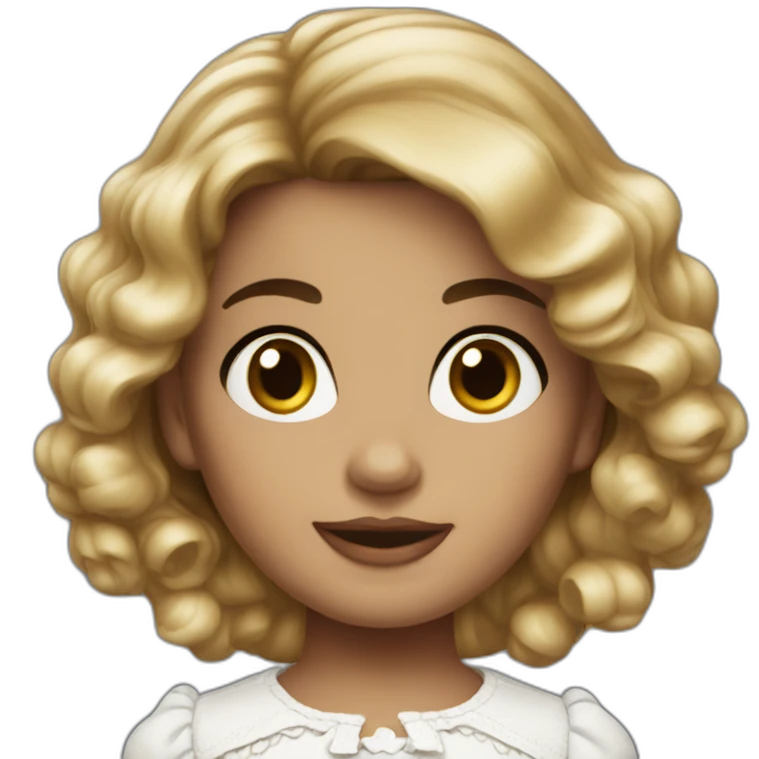 Annabelle poupée emoji