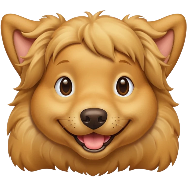 Happy dog emoji