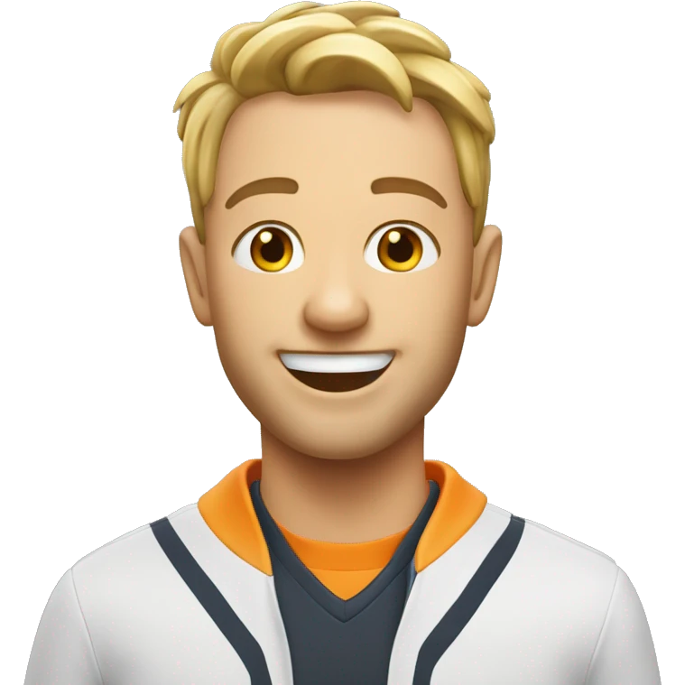 heureux avec un match emoji