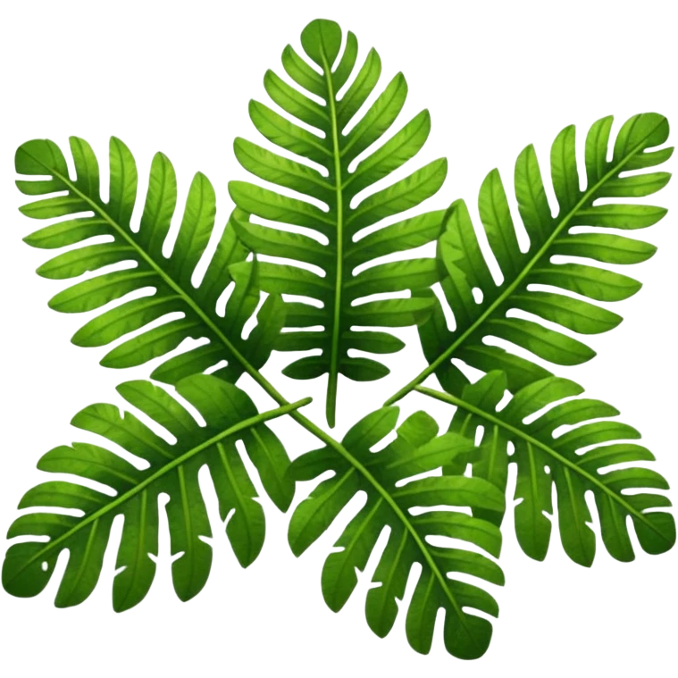 Kiwi ferns emoji
