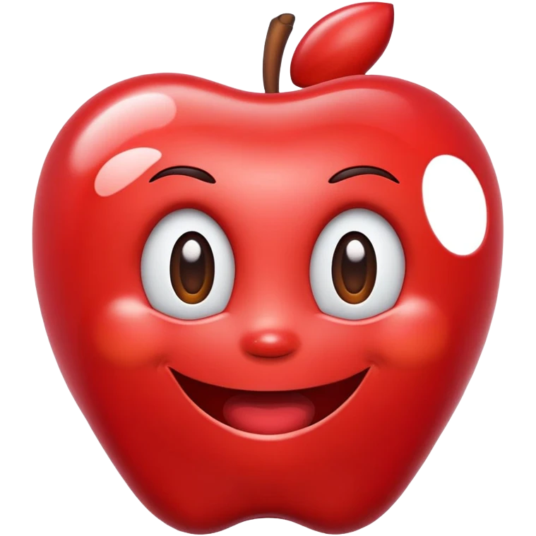 Apple mascot emoji