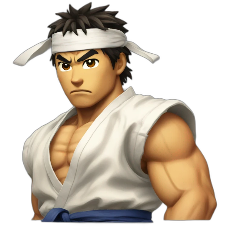 ryu street fighter  emoji