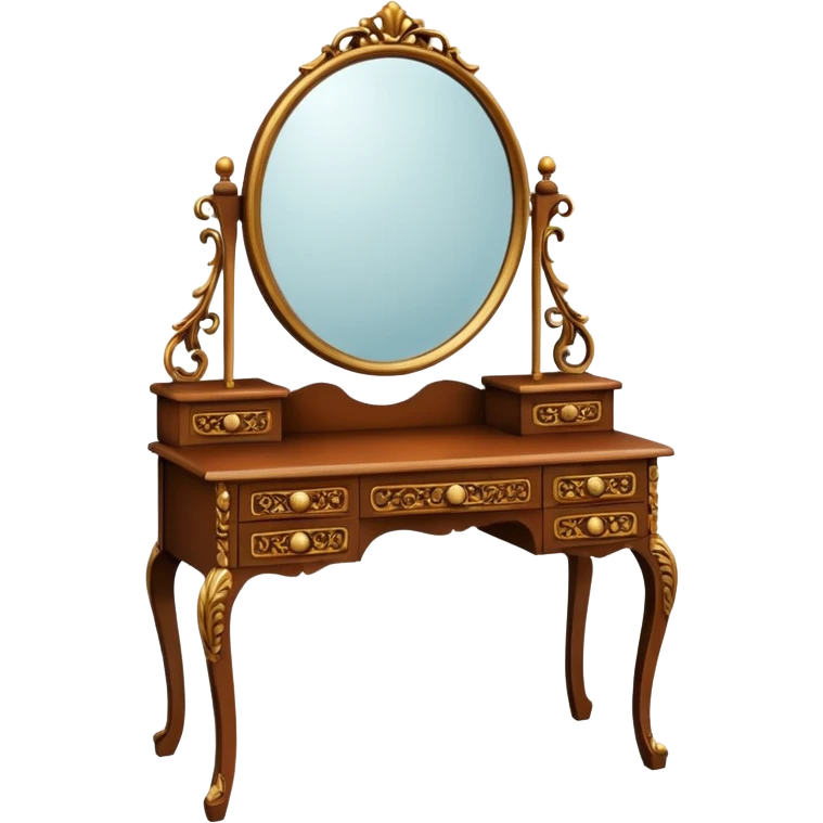 Dressing table. emoji