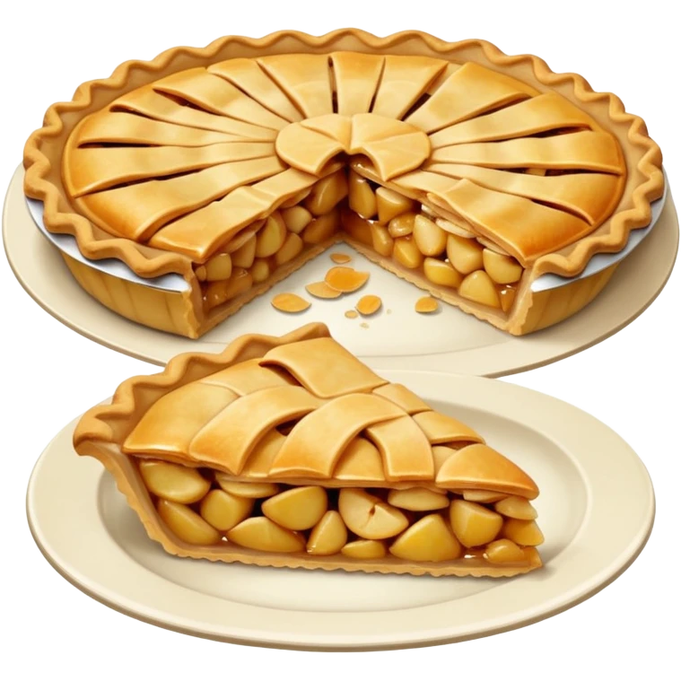 Apple pie emoji
