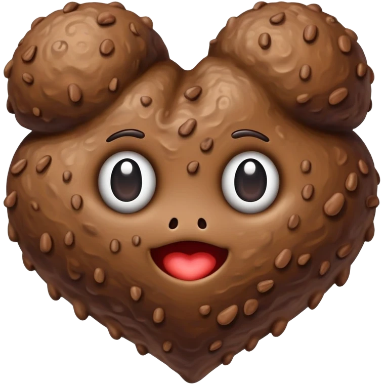Сердце из говна emoji