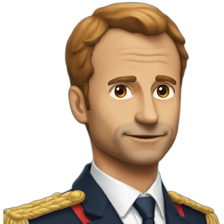 Renard sur macron emoji