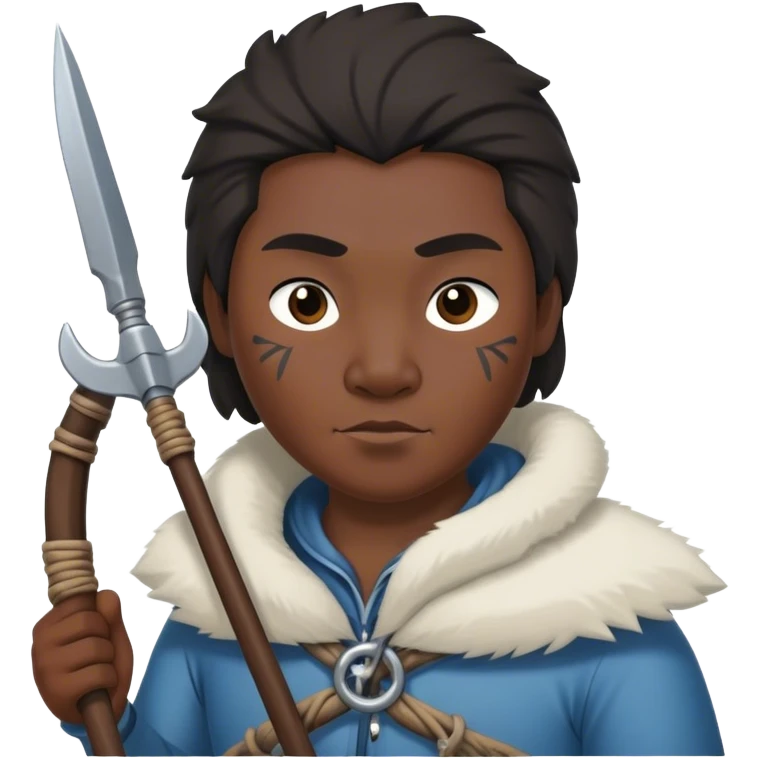 Inuit with harpoon emoji