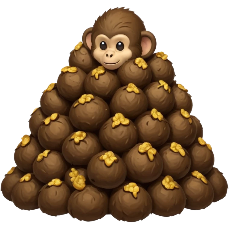 Monkey fese emoji