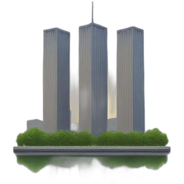 Twin towers emoji