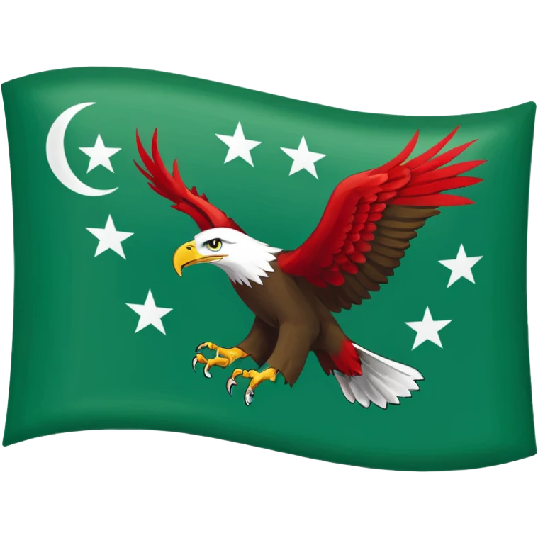 Tschetschenien Flagge emoji