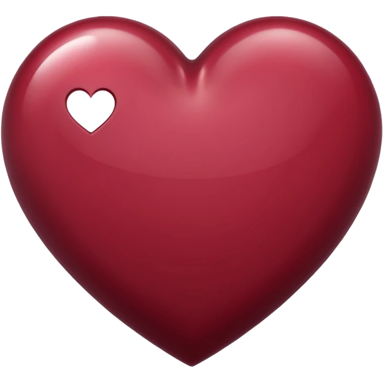 heart burgundy emoji