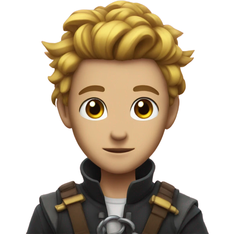 vi from the show arcane with an eg emoji