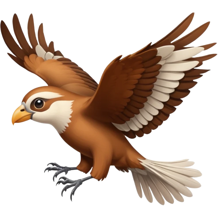 bird flying emoji