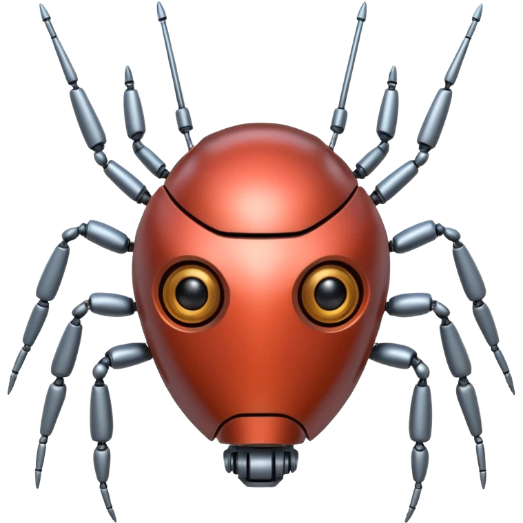 robot bug head emoji