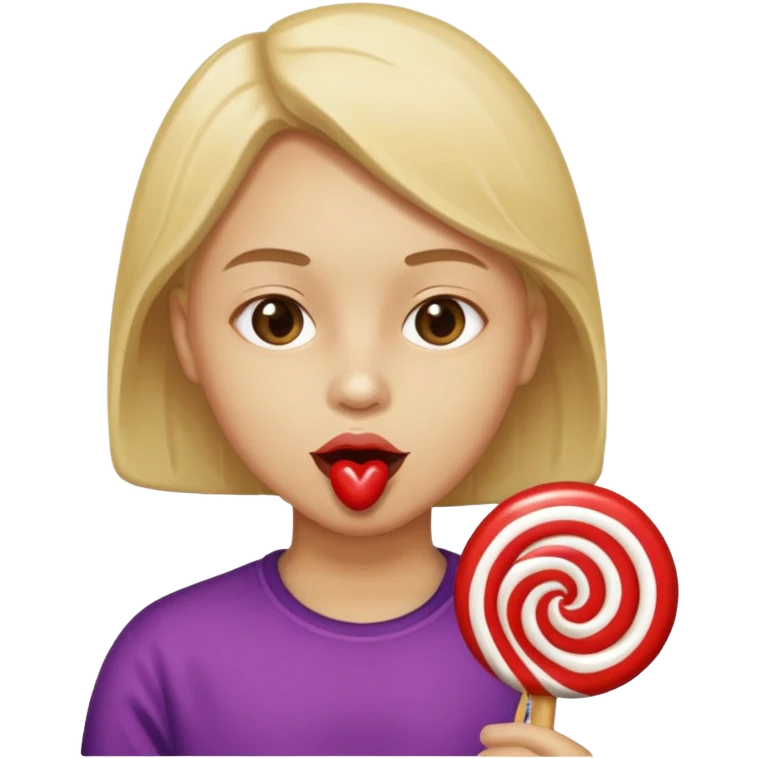Dih sucking emoji
