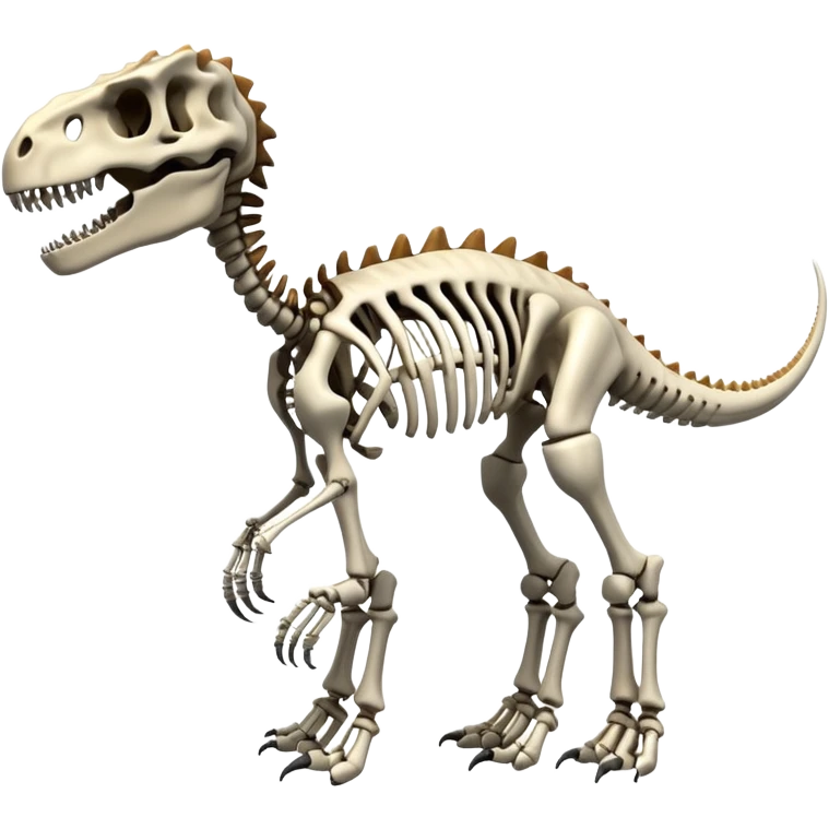 dinosaur skeleton emoji