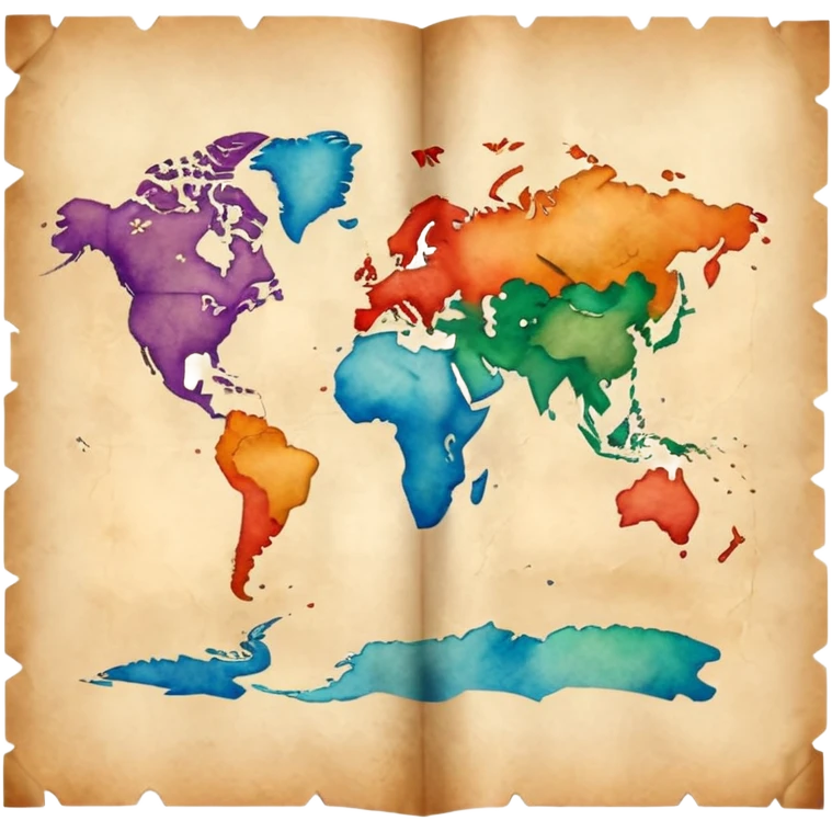 map Travel emoji