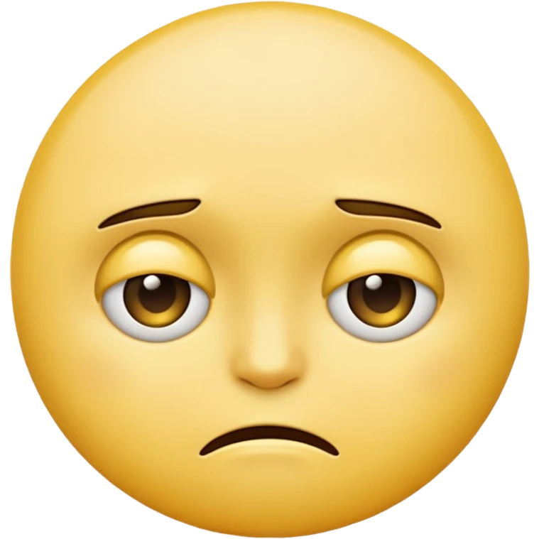 emoji unhappily surrendering emoji