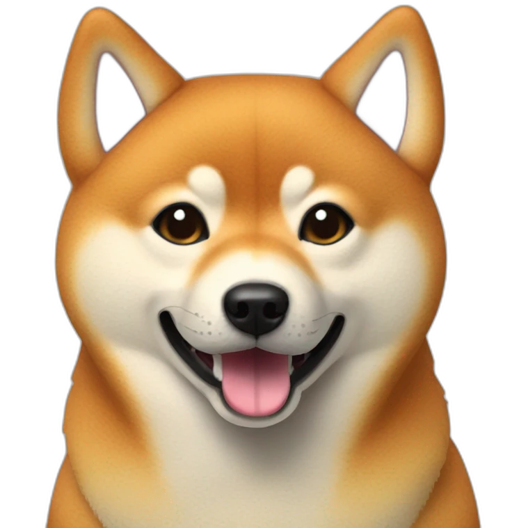 rose-textured shiba inu emoji