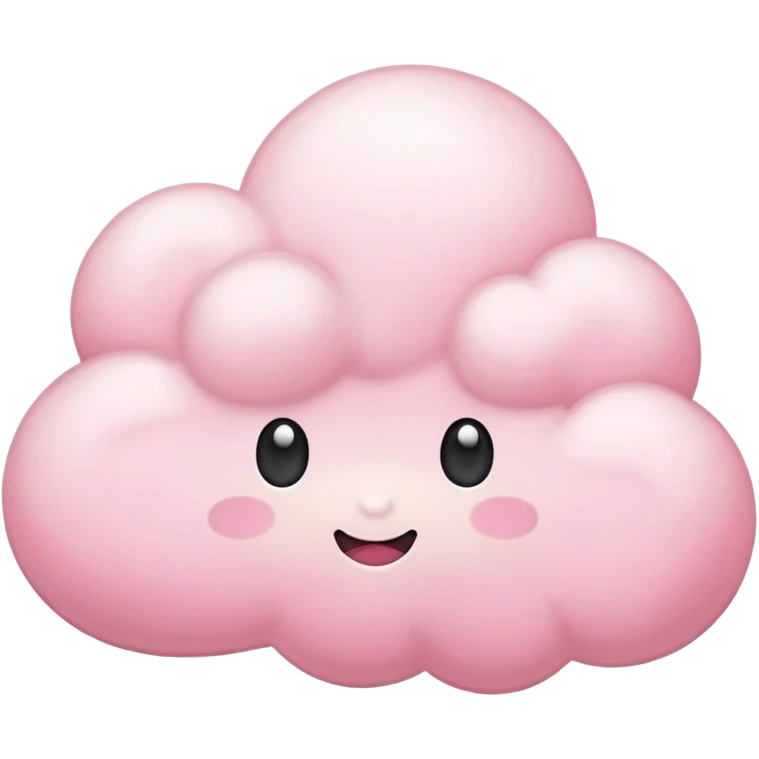 pink cloud emoji