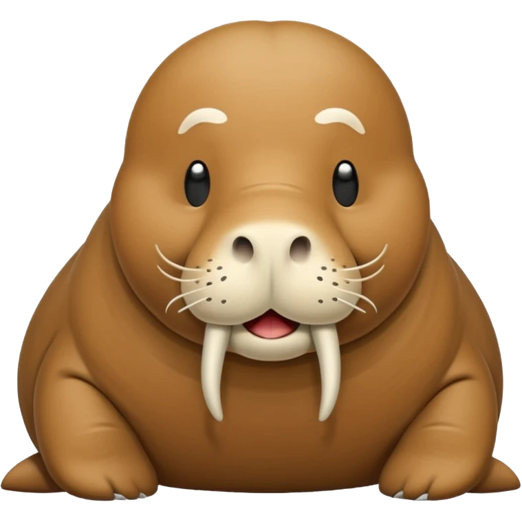 walrus in peanuts emoji