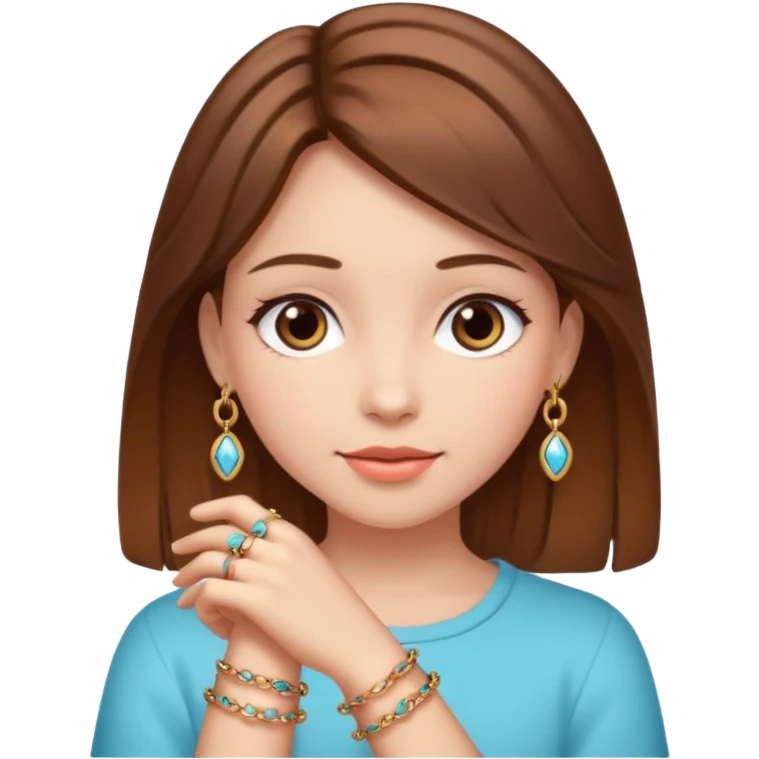 Charm Bracelet Girl emoji