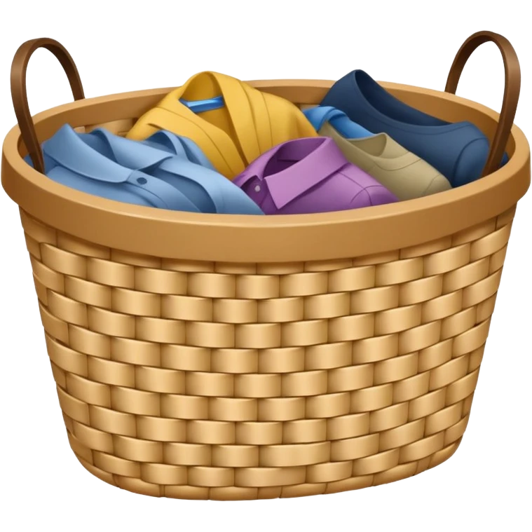 Clothes basket  emoji