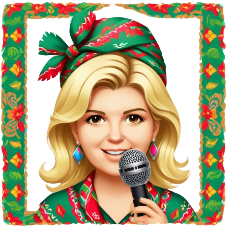 Colorful Singer emoji