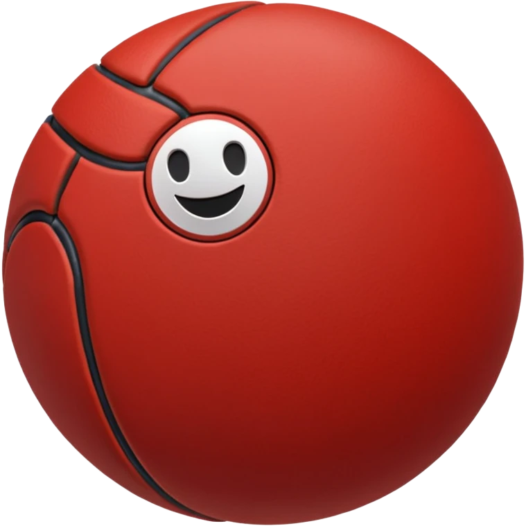 Pull ball with MB in the circle in on it emoji