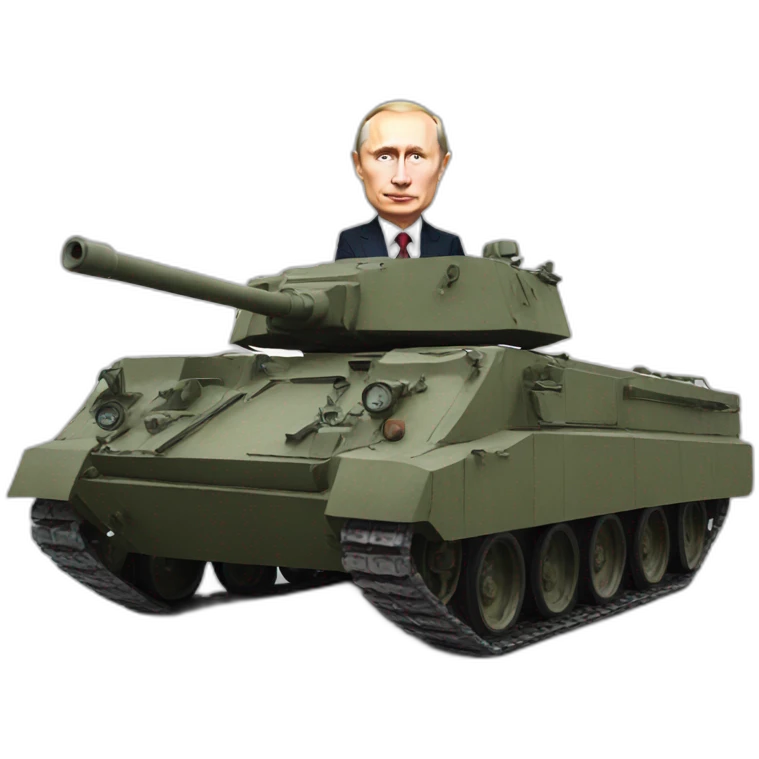putin on the tank emoji