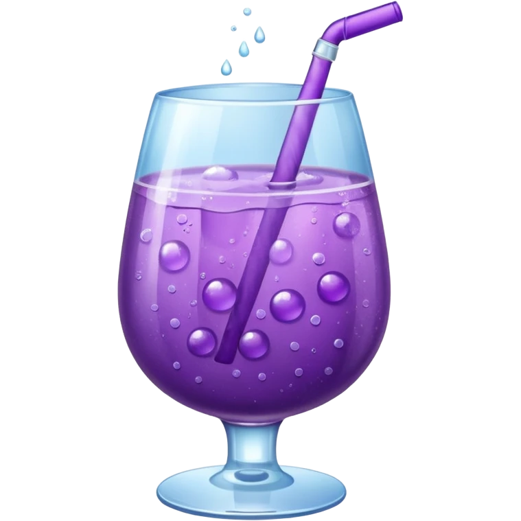 Make a grape soda emoji