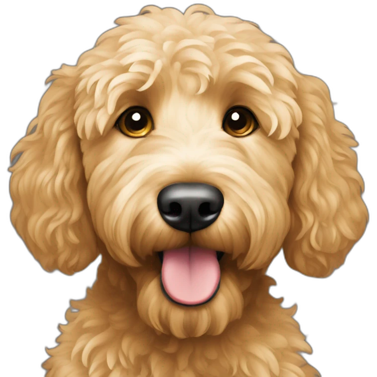 Goldendoodle emoji